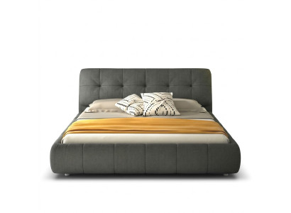 Design letto imbottito in pelle matrimoniale hotel camera da letto boxspring nuovo