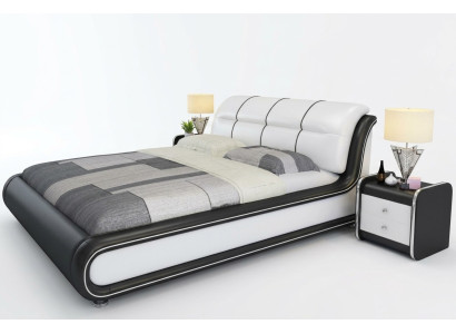 Letto matrimoniale letto reale Camera da letto di lusso stile italiano Mobili 180x200cm