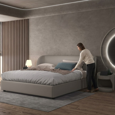 Struttura del letto Design Letto imbottito Letto Letti Hotel Letto da hotel 180x200cm