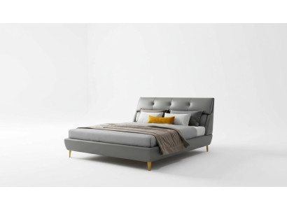 Camera da letto Hotel Letti Letto matrimoniale Design Letti in pelle 180x200cm