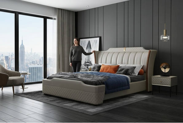 Mobili italiani di design Letti Struttura moderna Camera da letto