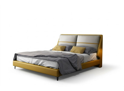 Design lussuoso per letti da camera da letto di lusso, letti matrimoniali di lusso per hotel 180x200 cm.