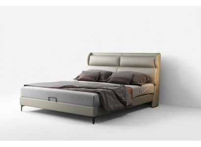 Alta qualità letto matrimoniale di lusso Design imbottito matrimoniale Hotel in pelle Tessile Nuovo
