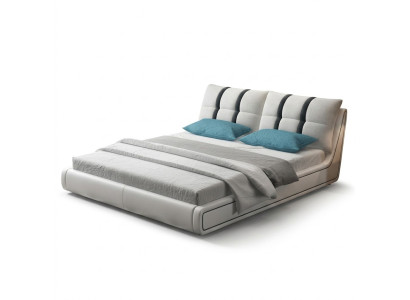 Designer letto camera da letto letti arredamento hotel di lusso imbottiti in pelle mobili