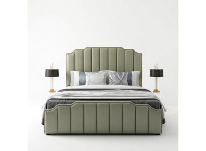Camera da letto, design lussuoso del letto, letti matrimoniali 180x200cm, arredamento per hotel.