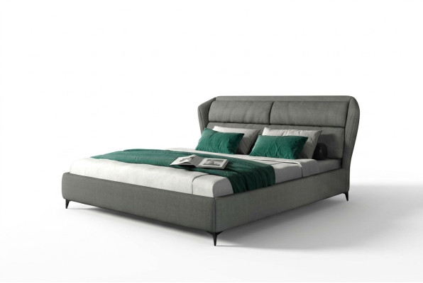 Letto Classico Letto Imbottito di Lusso Camera da Letto Matrimoniale Design Letto Letti 180x200cm