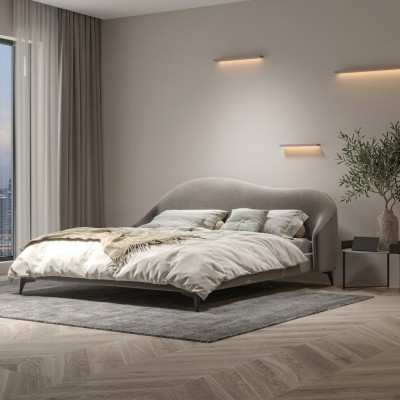 Mobili da camera da letto italiani Letto imbottito Design Letti matrimoniali