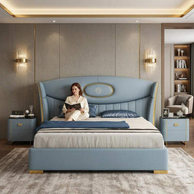 Mobili di design italiani Letto Matrimoniale Camera da Letto 180x200cm Nuovi Letti