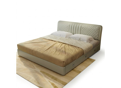 Design del tessuto Letto Matrimoniale Letti di lusso Sposati Moderno Struttura dell'hotel Sonno