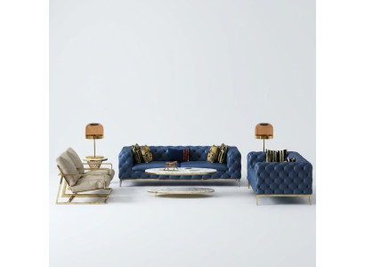 Divano in pelle, set di divani 3+2 posti in tessuto divano imbottito divano sofa couch.