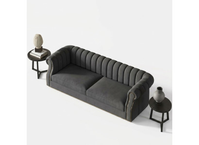 Divano design a 3 posti, divano moderno, divani imbottiti, divano design a tre posti.