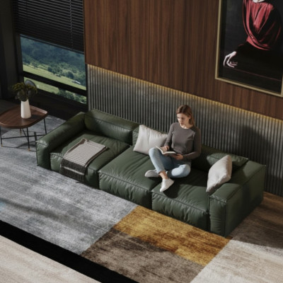 Divano 4 posti Grande xxl Divani Divani Soggiorno Design a quattro posti