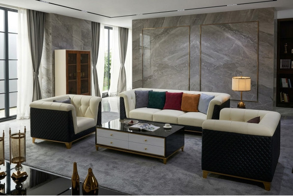 Divano in pelle, divani, design moderno, divano 3+2+1