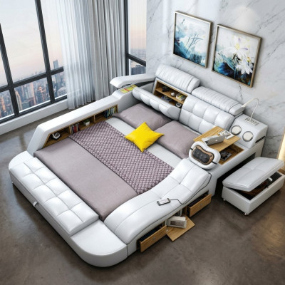 Letto multifunzione - cassaforte - lettino termico - USB - letti matrimoniali con suono