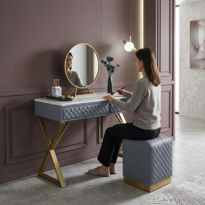 Tavolo trucco, Comodino moderno, Tavoli trucco cosmetici, Console dressing