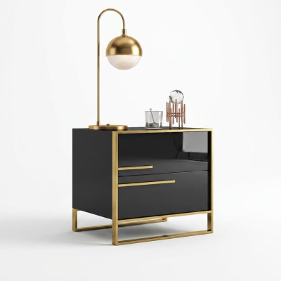 Tavolo da notte Console Console aggiuntivi Letto Legno Design Stanza Tavoli Console