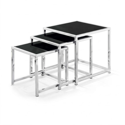 Set 3x Tavolino da salotto Tavolino da caffè Tavolino d'appoggio Tavolino da soggiorno Design Tavoli