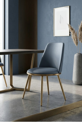 Tavolo da pranzo sedie lusso tessuto acciaio inox design sedia poltrona imbottita nuova