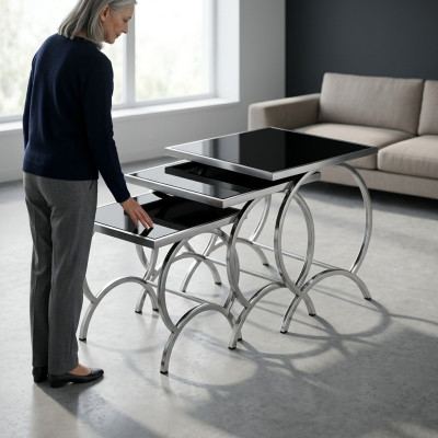 Tavolino da caffè di lusso, tavolino da salotto design, tavolino da appoggio, tavolo da salotto.