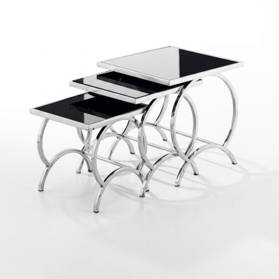 Tavolino da salotto tavoli design Tavolino laterale Acciaio inossidabile moderno Tavolo Tavolini da salotto Nuovo