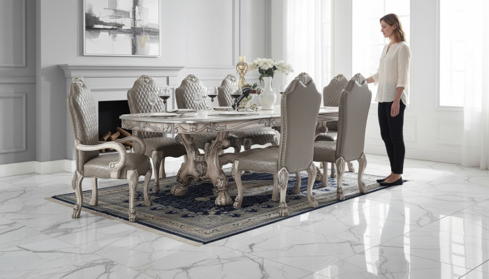 Design Set di sedie 6x con braccioli e imbottitura, gruppo di poltrone, nuovo