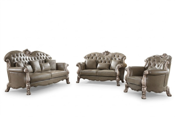 Barocco Chesterfield Set di divani classici Divano Mobili Composizione divano Divani Nuovi