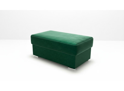 Mobili Casa Panche Seduta Tessile Verde Design Pouf Sgabello Pouf Imbottito Pediera