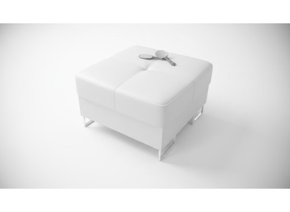 Ottomana Pouf Tessuto Tessile Design Ottomano Panchina Poggiapiedi Lounge Sgabello Club