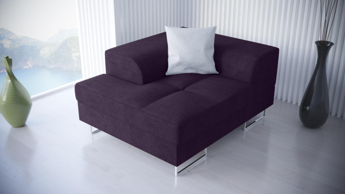 Poltrona Design Divano Divano Relax Tessile Lounge Club Imbottita Posti a sedere di lusso TV