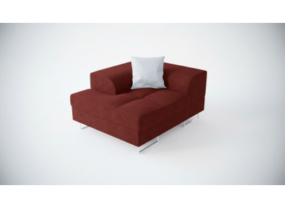 Poltrona Design Divano Divano Relax Tessile Lounge Club Imbottita Posti a sedere di lusso TV