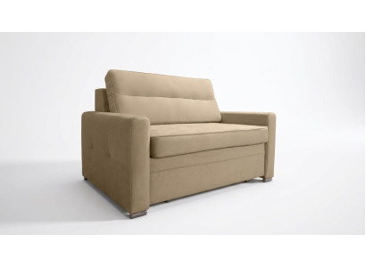 Divano design in stoffa, poltrona Chesterfield 1,5 posti, divani imbottiti lounge club.