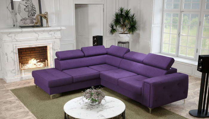 Design divano ad angolo a L Lusso imbottitura divano da soggiorno morbido stile divani nuovi