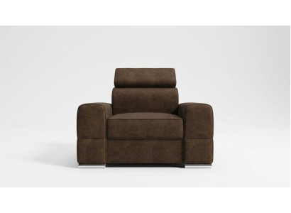 Design di lusso poltrona poltrona divano 1 posto lounge televisivo divano chaise in pelle tessuto