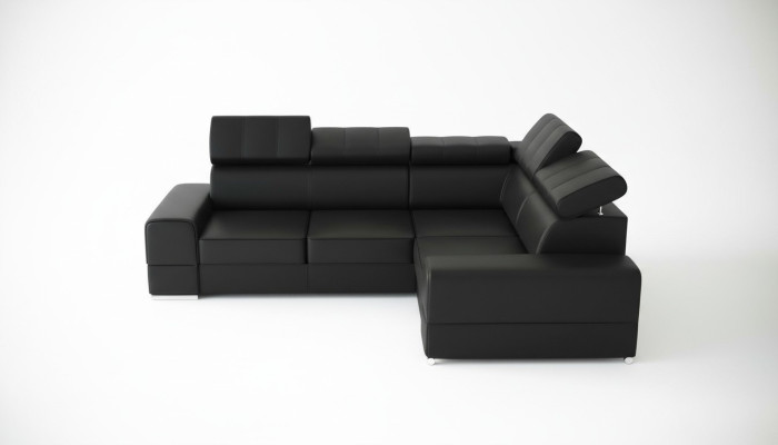 Divano ad angolo Divano Divani Tessile Letto Funzione Design Forma a Lusso Moderno Nuovi