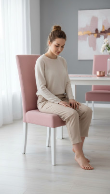 Sedia moderna in legno per soggiorno, set di mobili 4 sedie eleganti di lusso nuove.