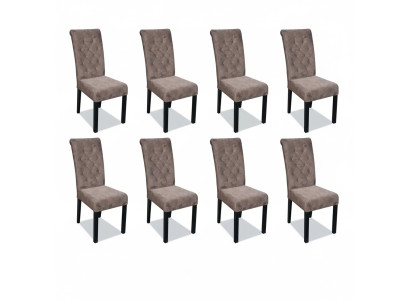 Poltrone Chesterfield x8 multicolore Poltrone di lusso progettate Sgabelli Imbottiti Sedie a sdraio