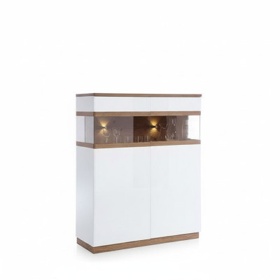 Vetrina di vetro di lusso in legno, armadio da designer, vetrine, scaffali, armadi, mobili.