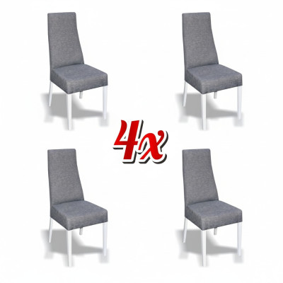 Sala da pranzo Cucina Gruppo Set Sedia Grembiule Posto Panca Legno 4x Sedie Mobili Nuovi