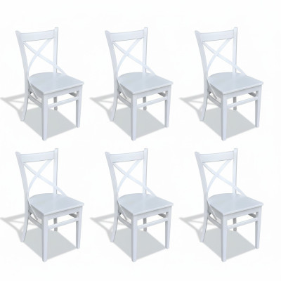 Set di mobili in legno per sala da pranzo, set da pranzo, set da pranzo 6 sedie nuove.   Set di mobili in legno per la sala da pranzo, set da pranzo, set da pranzo con 6 sedie nuove.