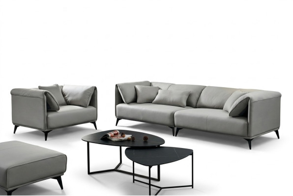 Divano di design italiano Set di divani 4+1 posti Divano imbottito Mobili