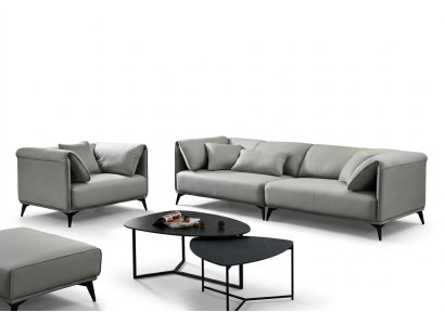 Divano di design italiano Set di divani 4+1 posti Divano imbottito Mobili