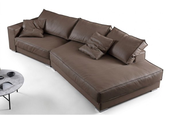 Design a forma di L Moderno Divano di lusso Nuovo Divano angolare Divani Tessuto Letto Funzione