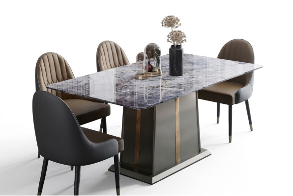 Marmo stile cucina tavolo da pranzo moderno tavolo tavoli sala da pranzo mobili di lusso design
