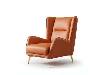 Club di lusso poltrona per la TV con poltrona imbottita, divano design poltrona poltrona relax in pelle Lounge.