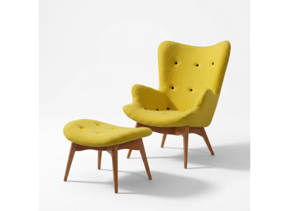 Poltrona design divano divanetto tessile salotto club imbottitura lusso sedile