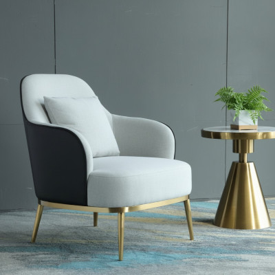 Divano a 1 posto Relax Lounge Club Poltrona design in pelle di lusso.