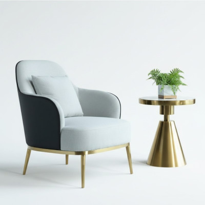 Divano a 1 posto Relax Lounge Club Poltrona design in pelle di lusso.