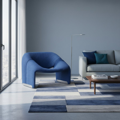 Design lusso sedia poltrona divano 1 posto TV salotto chaise sofa.
