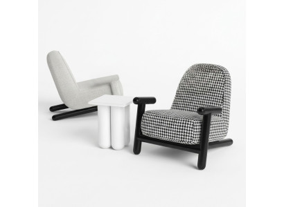 Mobili di design di lusso Poltrona di design moderna 63*80cm Tessuto Soggiorno