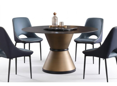 Moderna sala da pranzo soggiorno cucina Tavoli rotondi Tavolo da pranzo Tavolo di design Rotondo